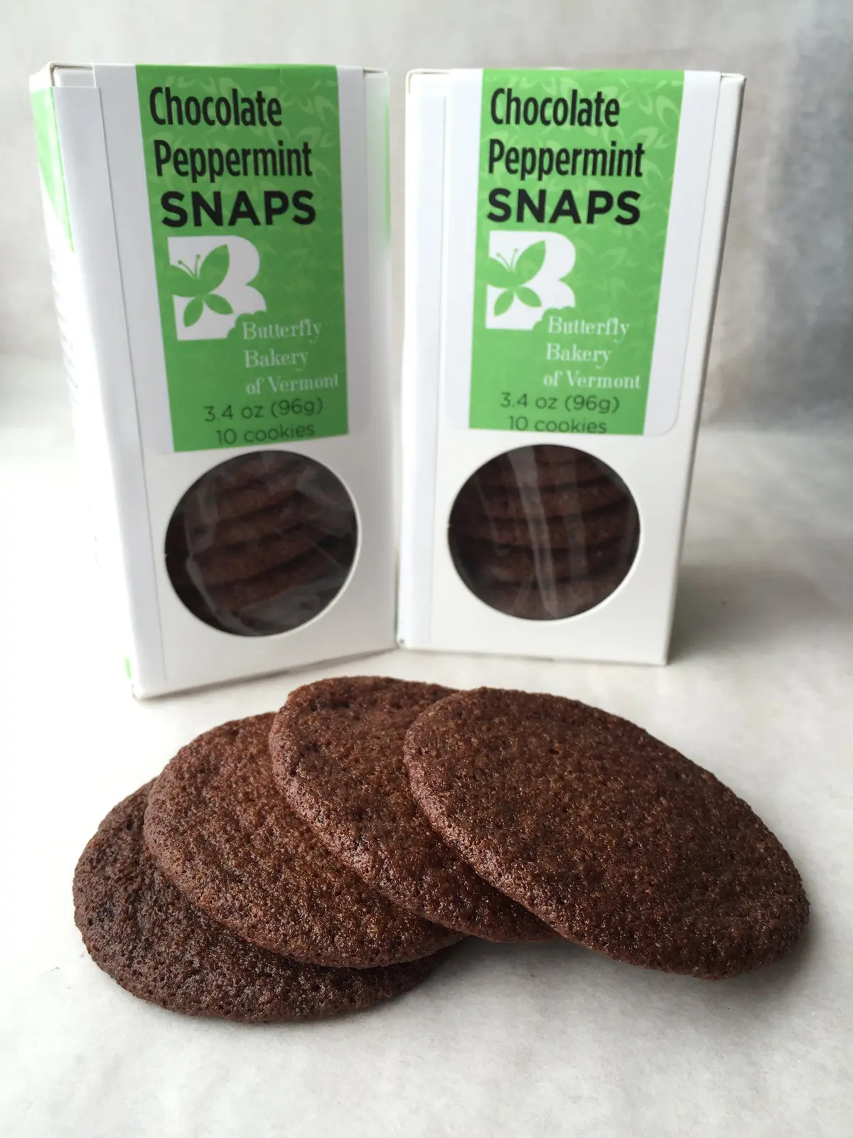 Butterfly Bakery Of Vermont Organic Cookies - Chocolate Peppermint - 2 Pack 1