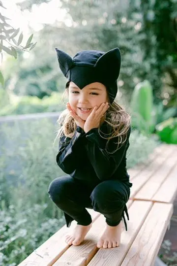 Band Of The Wild Black Cat Pajama Costume 3