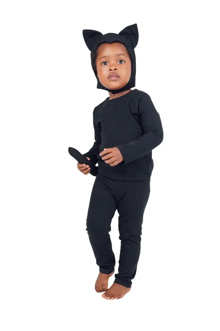 Band Of The Wild Black Cat Pajama Costume 6