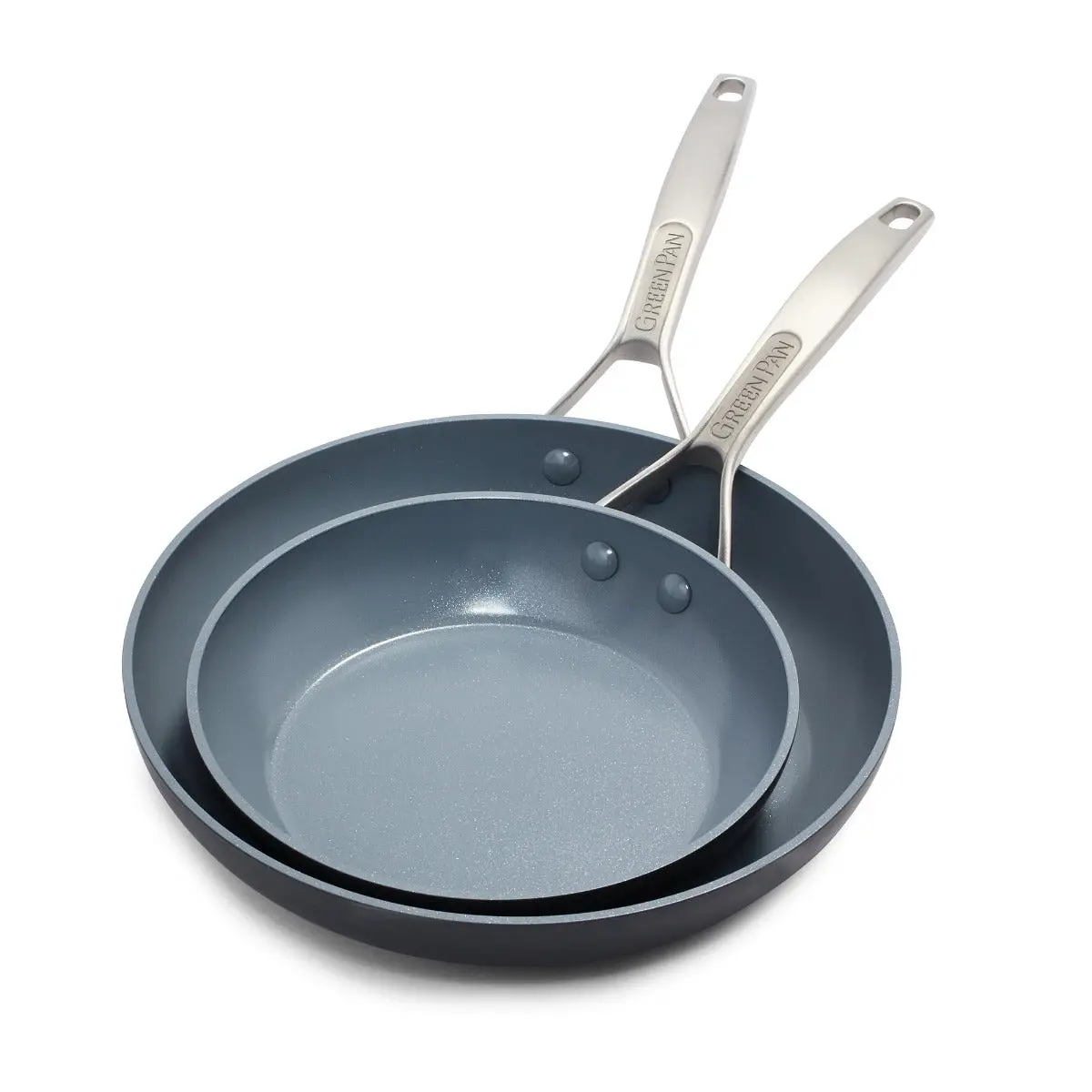 Paris Pro Ceramic Nonstick 8" And 10" Frypan Set 1