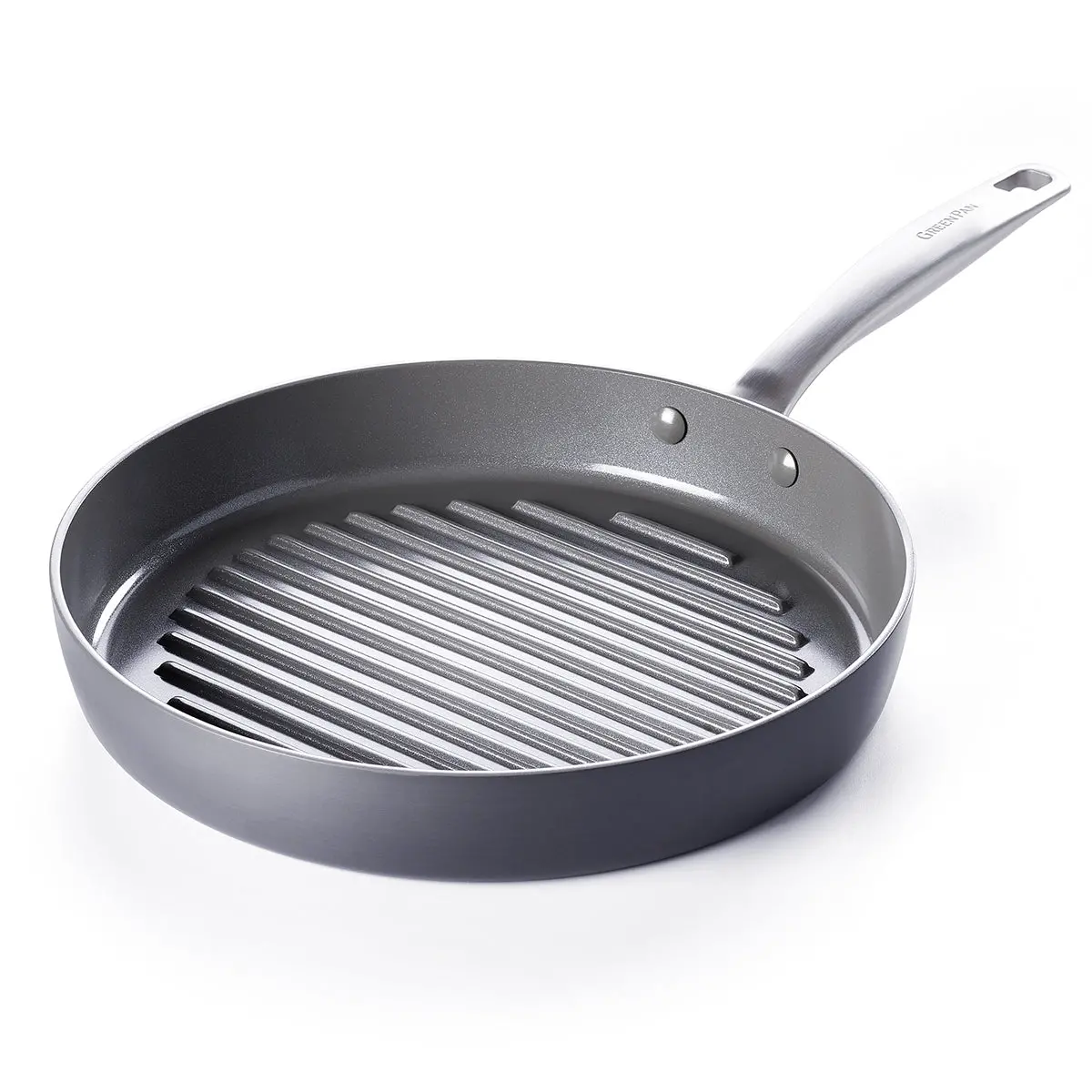Chatham Ceramic Nonstick 11" Round Grill Pan 1
