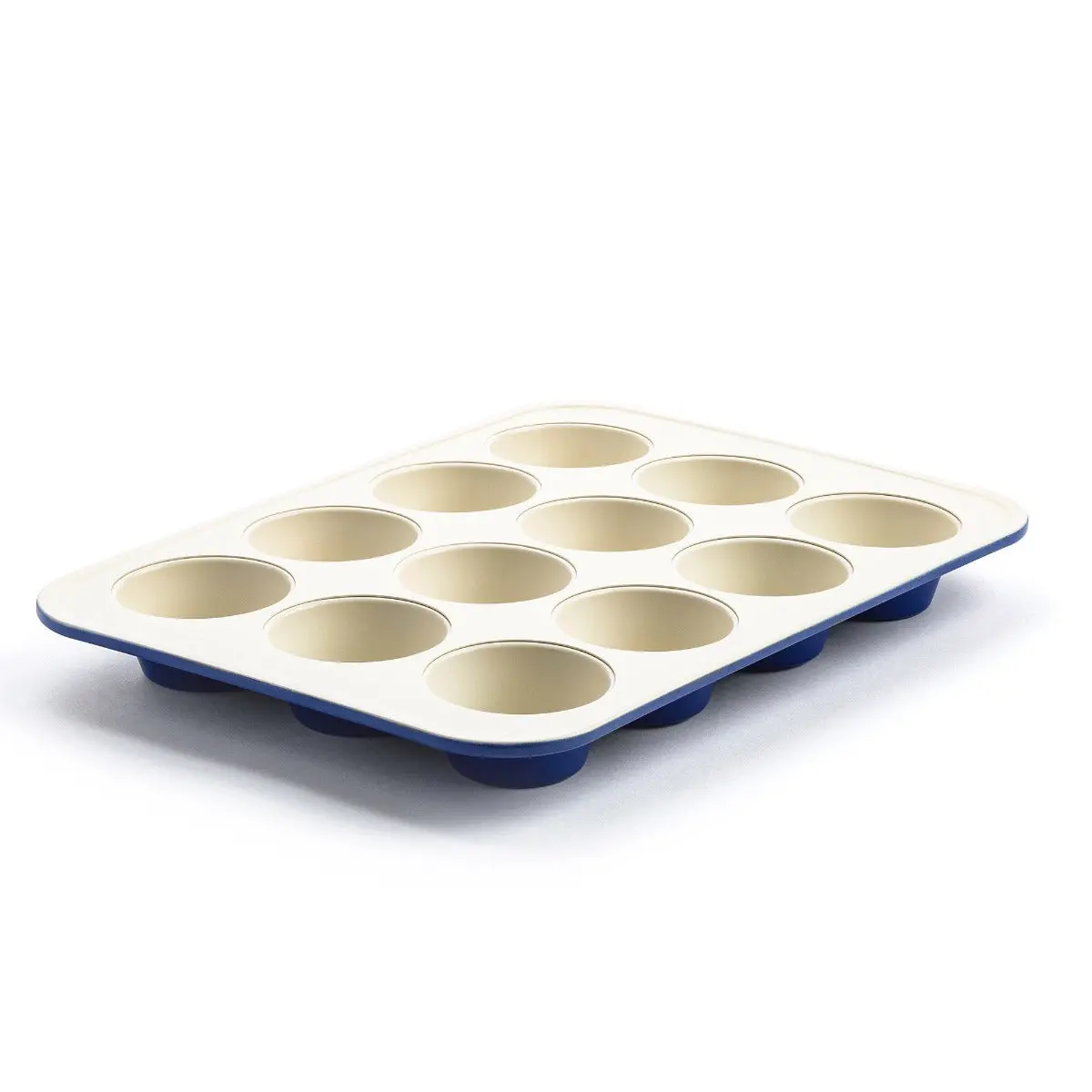 Greenlife Ceramic Nonstick Muffin Pan | Navy 1