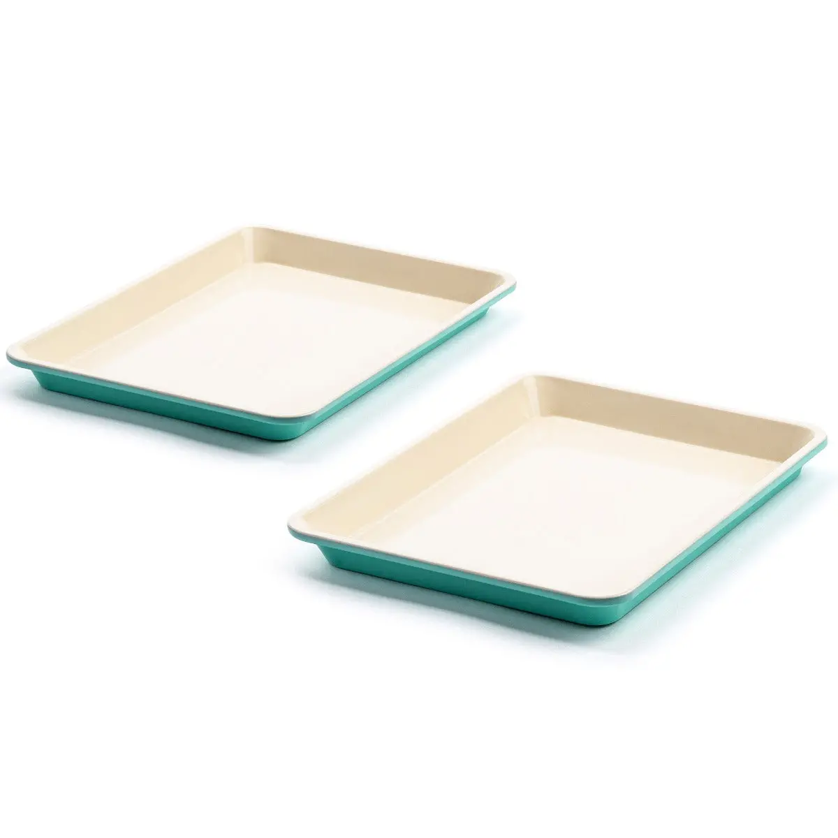 Greenlife Ceramic Nonstick 13" X 9" Cookie Sheet Set 1