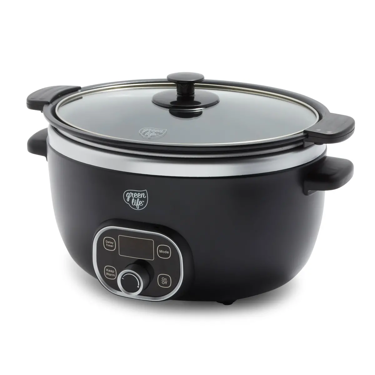 Greenlife Healthy 6-Quart Slow Cooker | Black 1