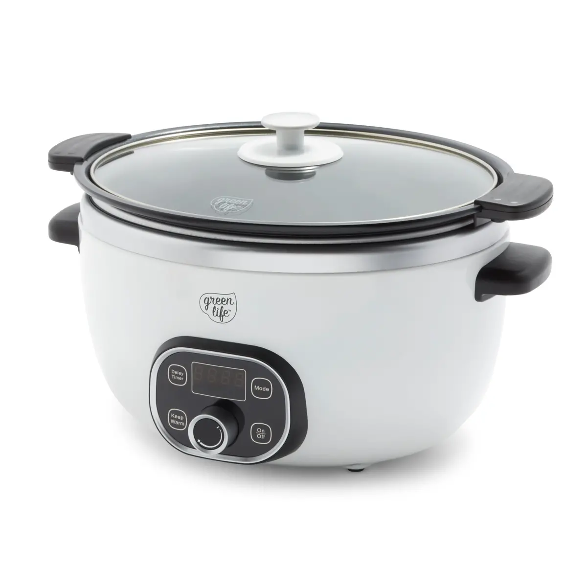 Greenlife Healthy 6-Quart Slow Cooker | White 1