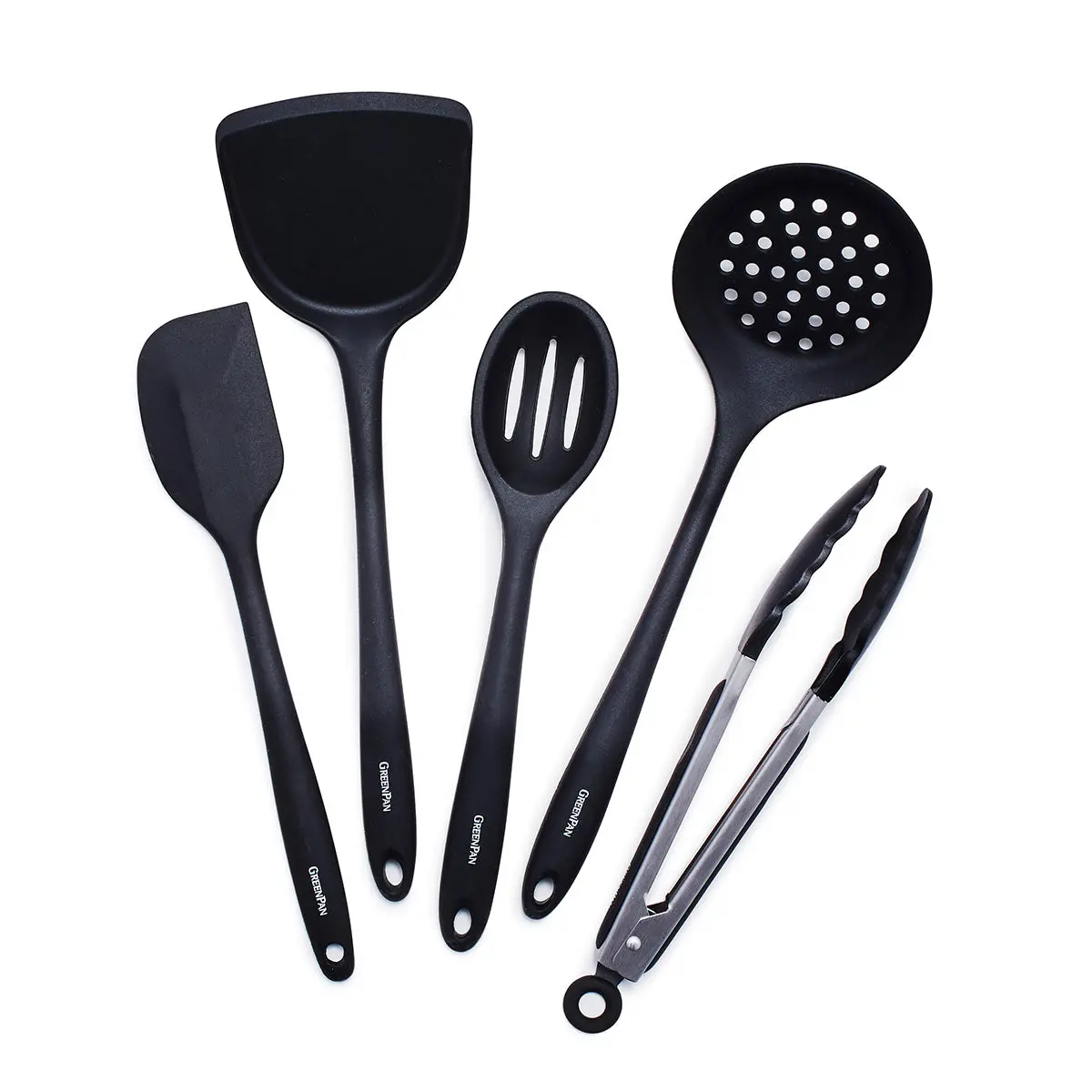 5-Piece Silicone Utensil Set | Black 1