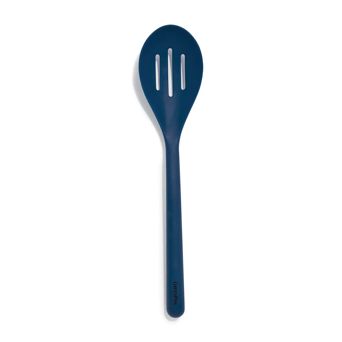 Platinum Silicone Slotted Spoon | Navy 1