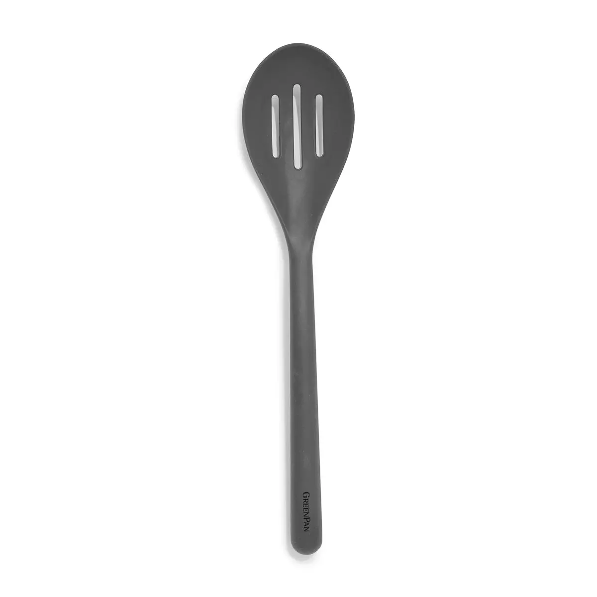 Platinum Silicone Slotted Spoon | Gray 1
