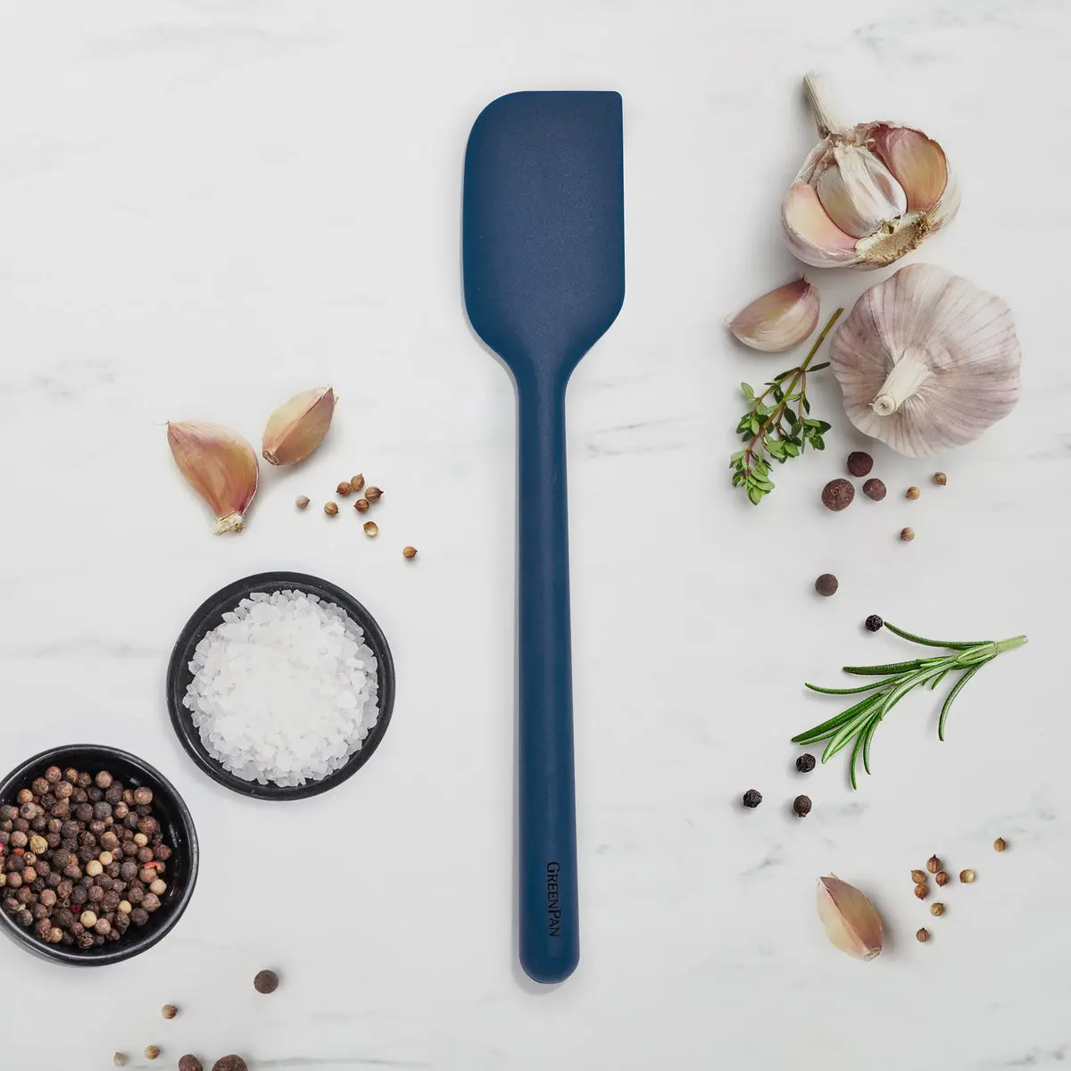 Platinum Silicone Spatula | Navy 2