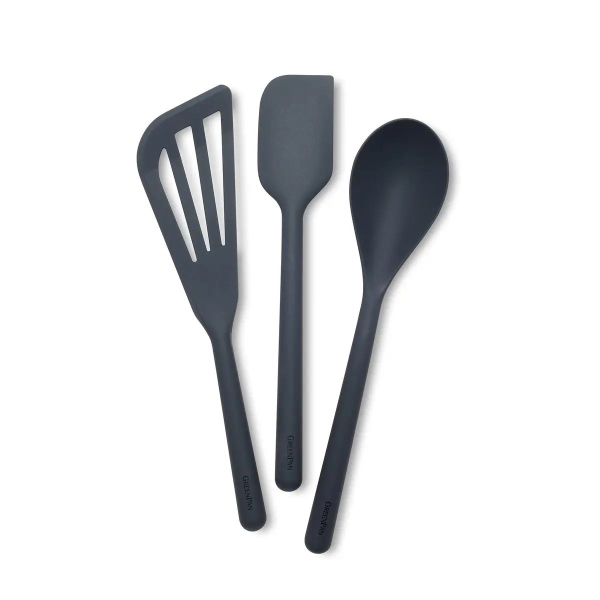 Platinum Silicone Tools 3-Piece Utensil Set | Gray 1