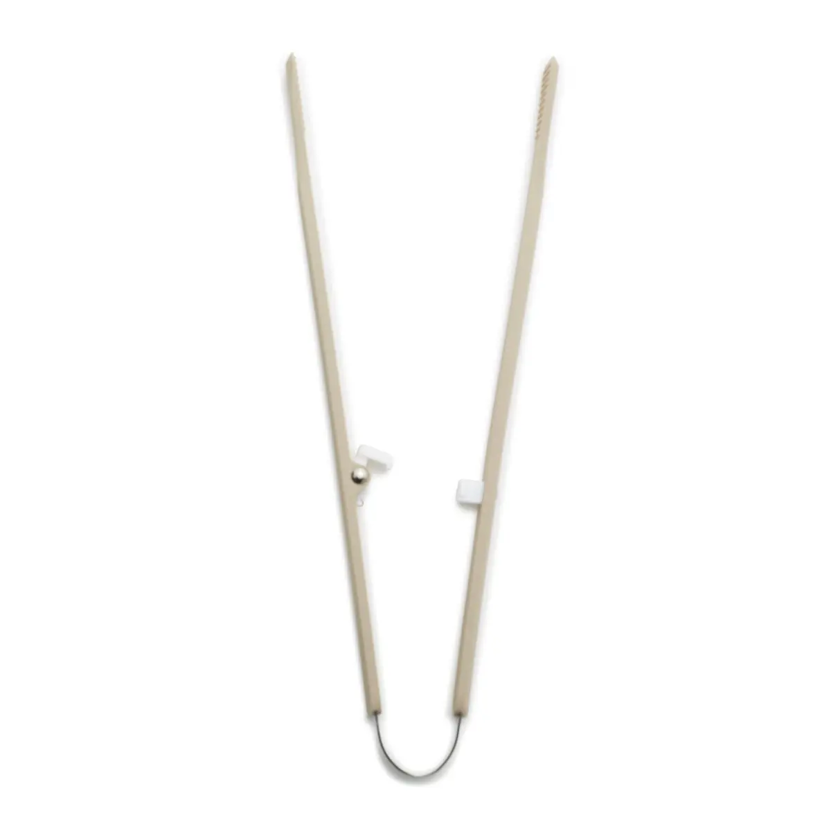 Platinum Silicone Tongs | Taupe 1