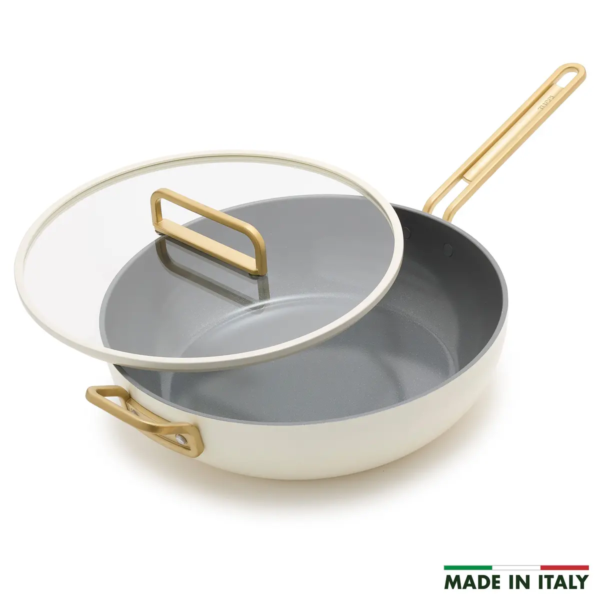 Stanley Tucci™ Ceramic Nonstick 6.5-Quart Essential Stanley Pan | Carrara White 1