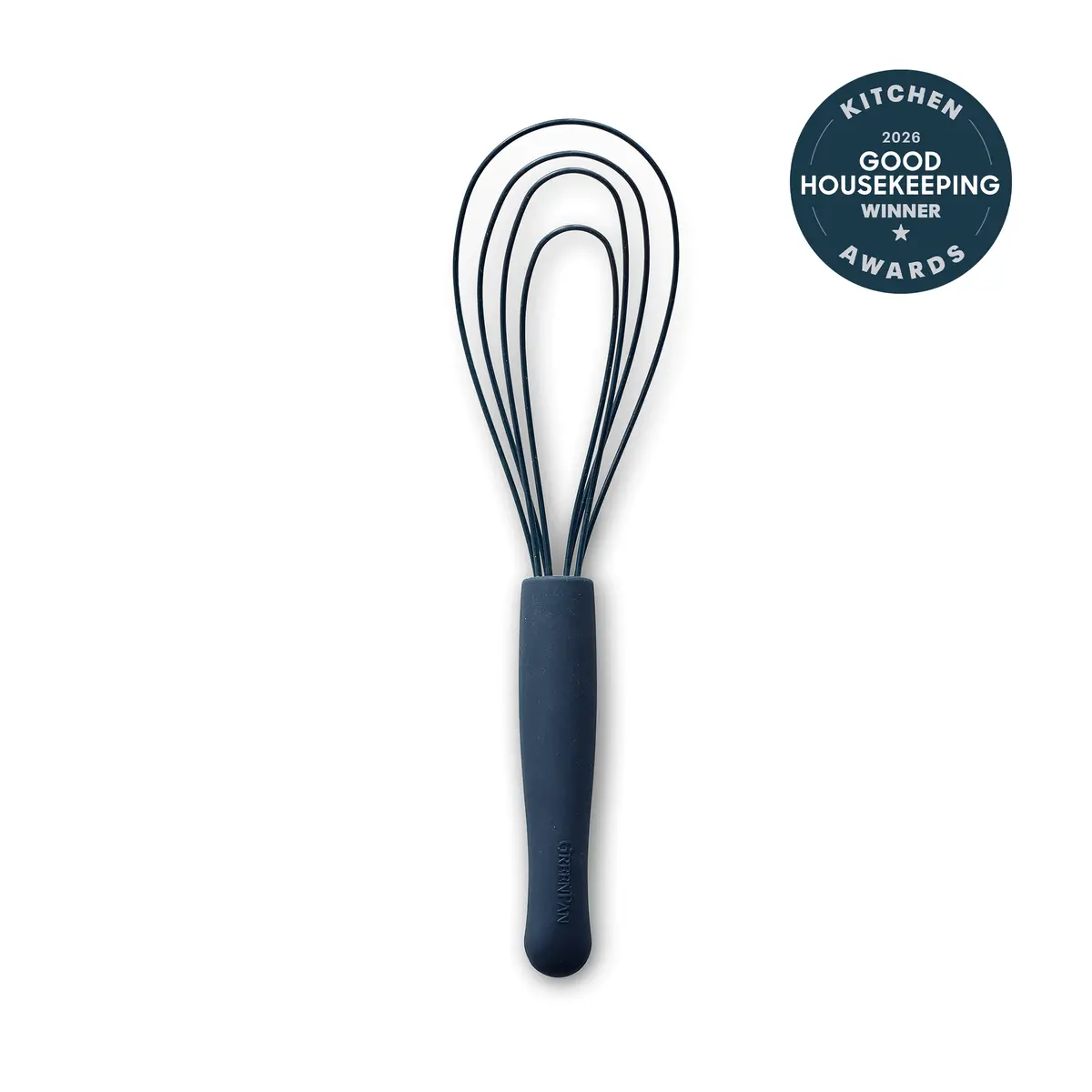 Premiere Silicone Flat Whisk | Oxford Blue 1