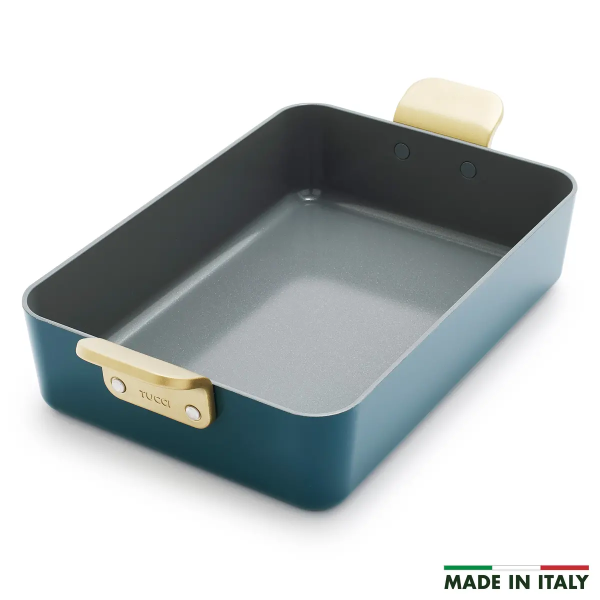 Stanley Tucci™ Ceramic Nonstick Lasagna Pan | Venetian Teal 1