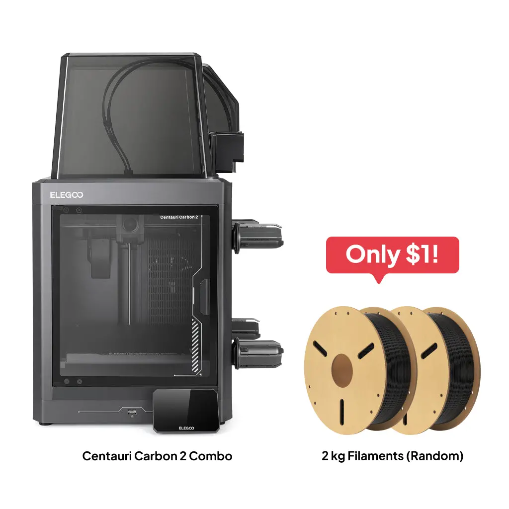 Centauri Carbon 2 Combo: Get 2 Kg Filaments For Just $1 1