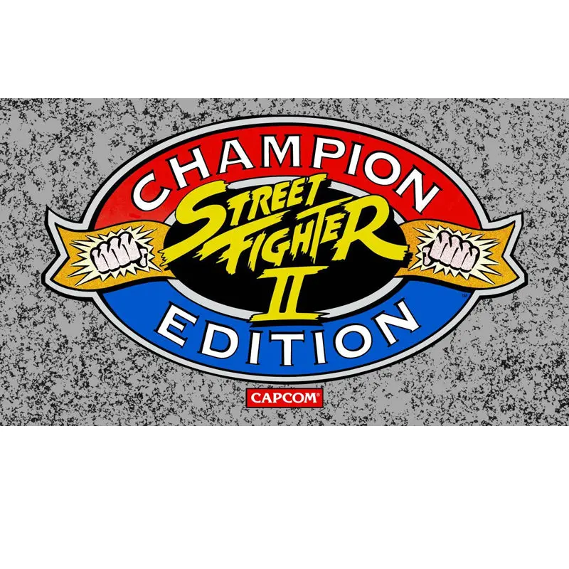 Big Blue Street Fighter Ii Champion Edition Marquee 1