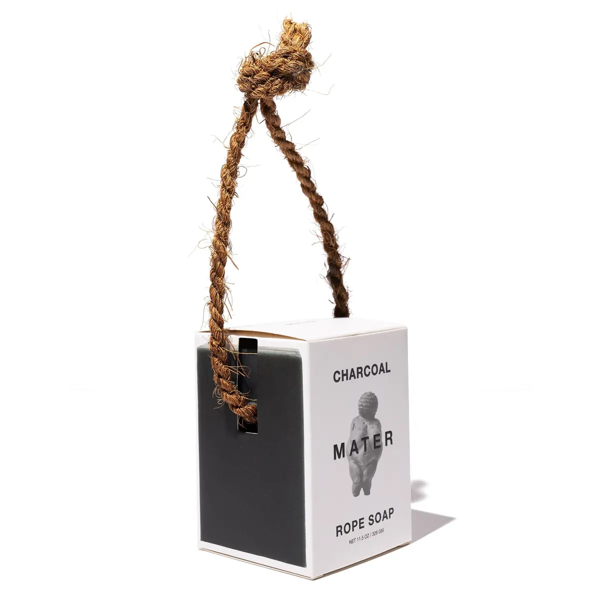 Mater Charcoal Rope Soap 1