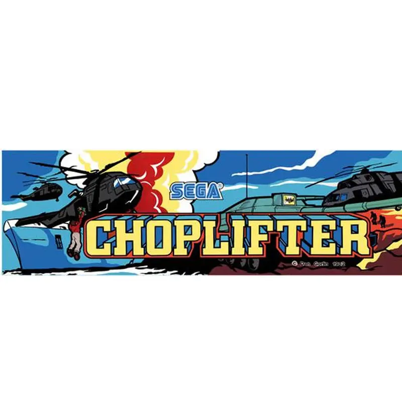 Choplifter Arcade Marquee 1