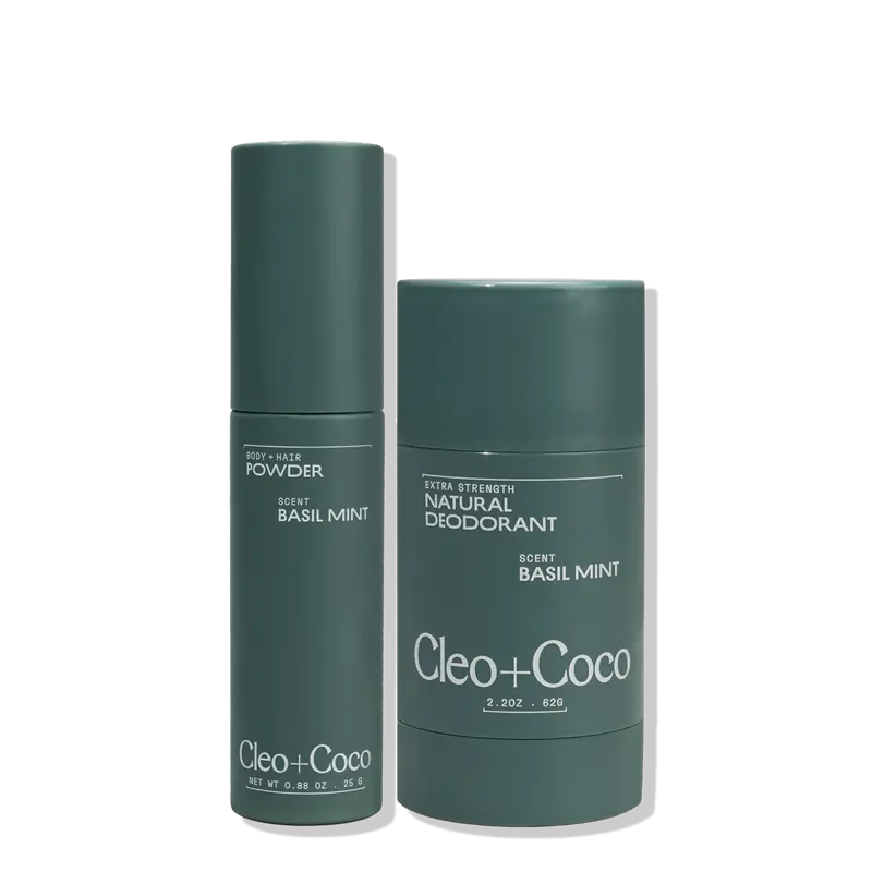 Cleo + Coco Powder + Balm - Basil Mint 1