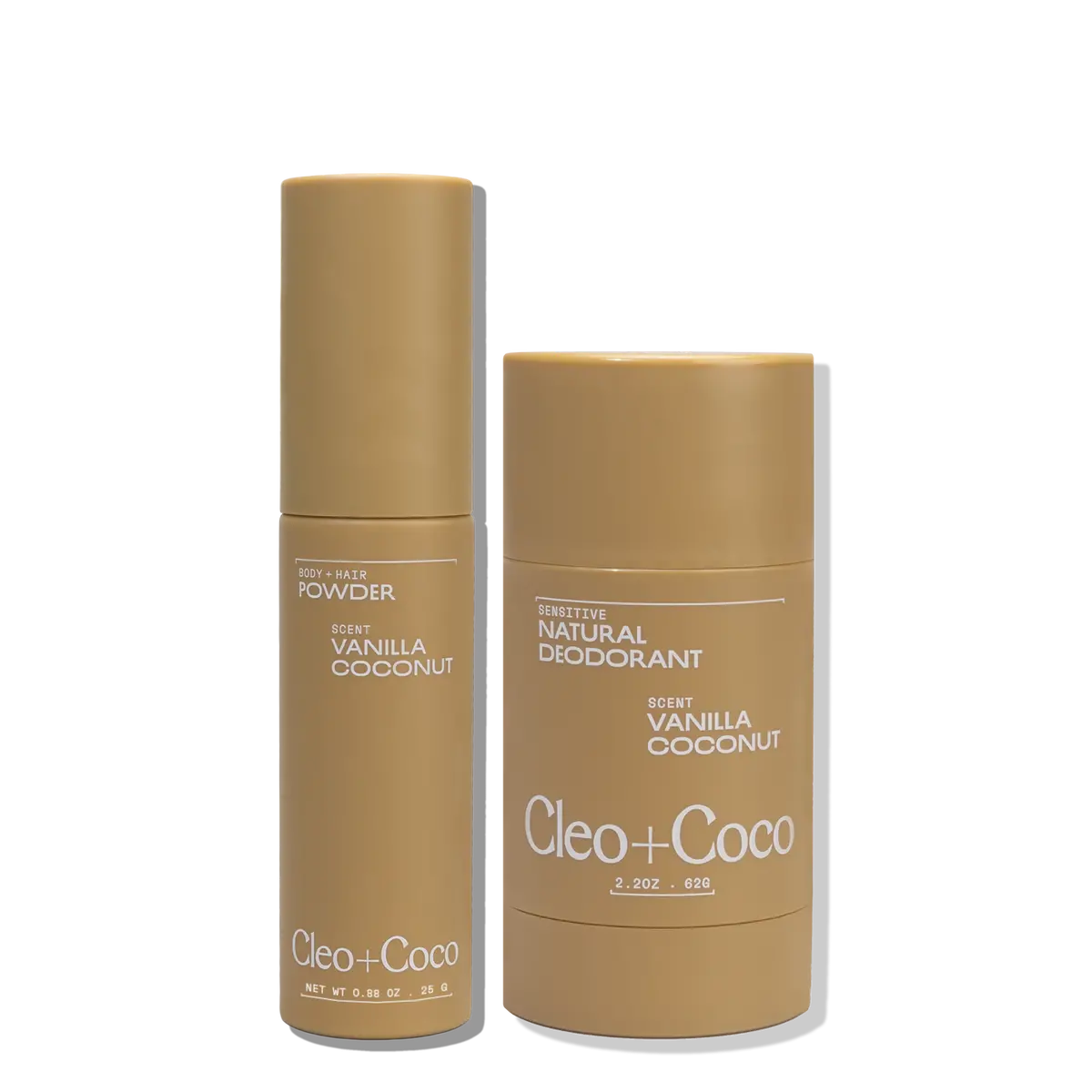 Cleo + Coco Powder + Balm - Vanilla Coconut 1