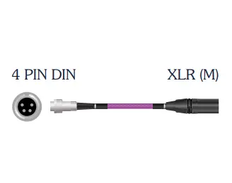 Nordost Norse 2 Series Frey 2 Specialty 4 Pin Din To Xlr (M) Cable 1