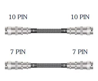 Nordost Norse 2 Series Tyr 2 Specialty 10 Pin / 7 Pin Cable Set 1