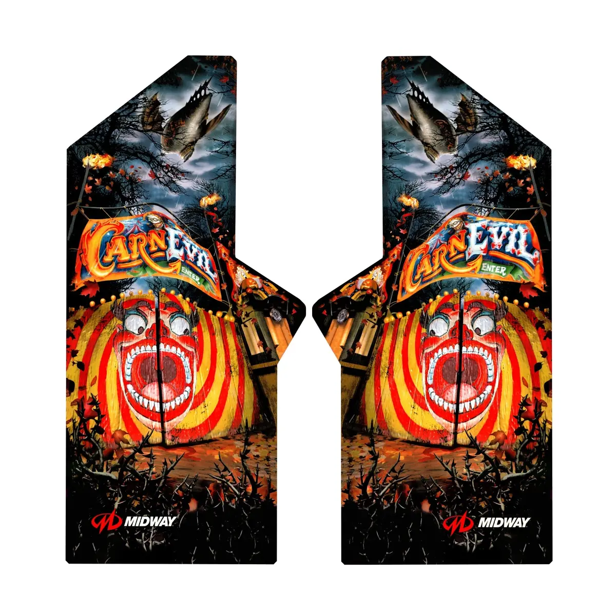 Carnevil Side Art Full Wraps 1