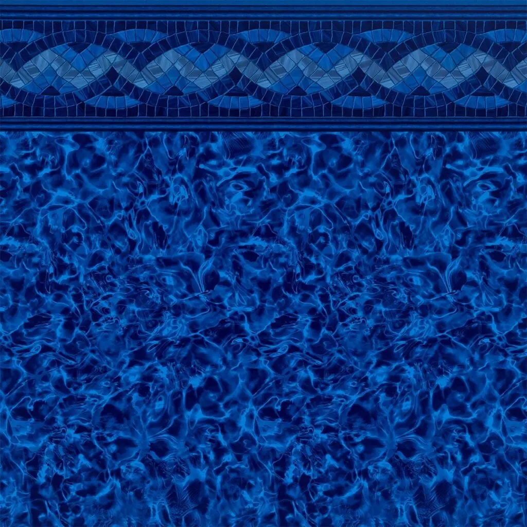 52" Carnegie Arctic J-Track/Unibead Above Ground Pool Liner 1