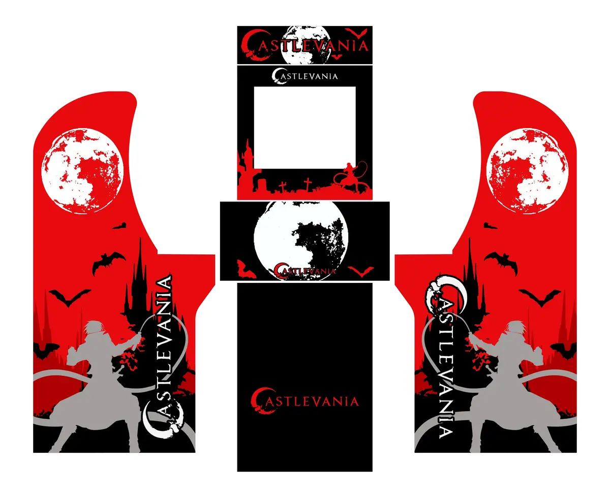 Arcade1up - Castlevania Art 1