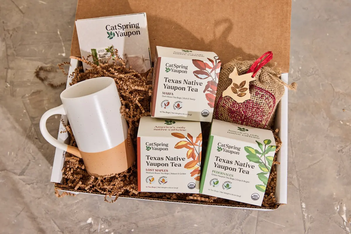 Catspring Yaupon Gather & Sip Tea Bag Starter Kit 1