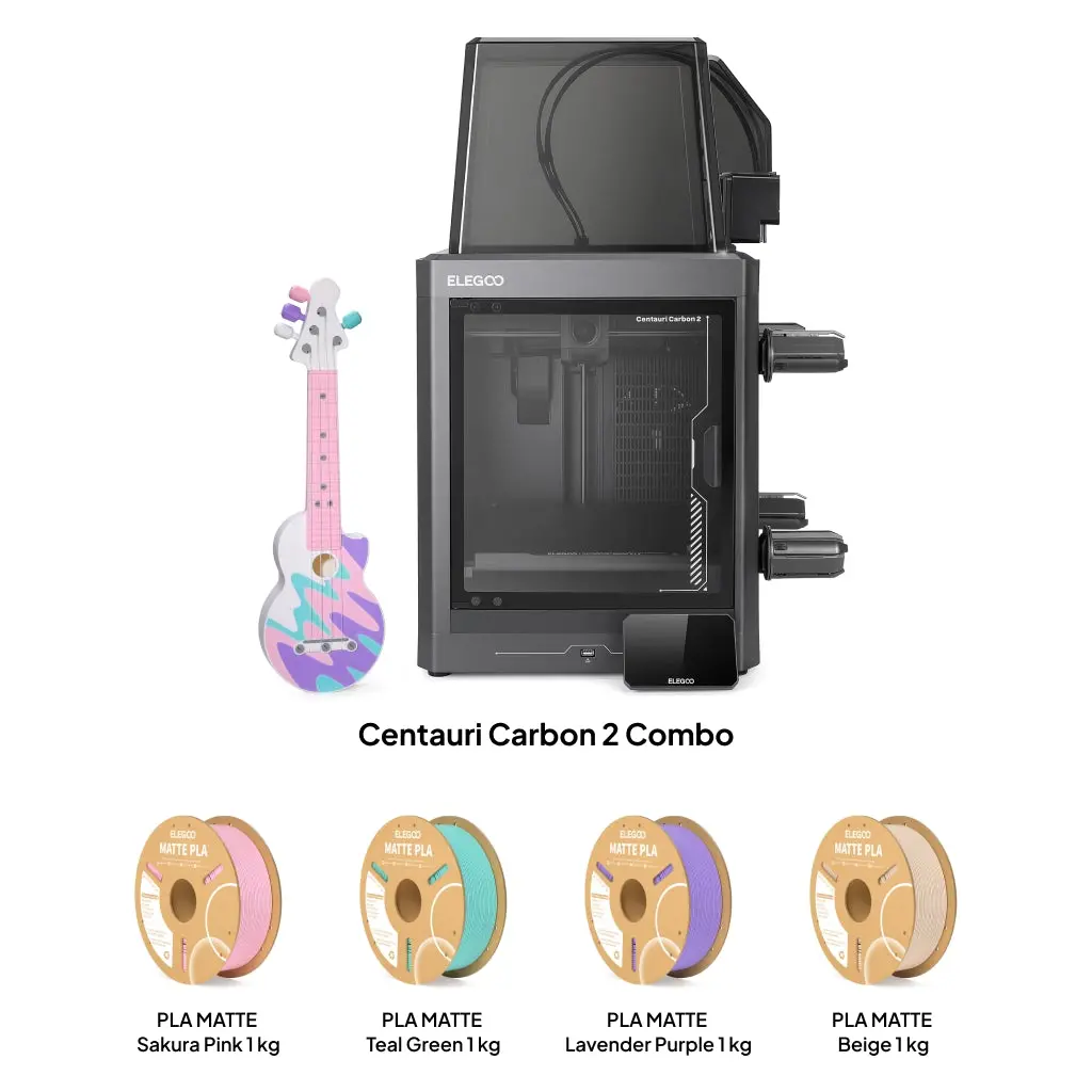 Centauri Carbon 2 Combo + 4 Kg Pla Matte 1