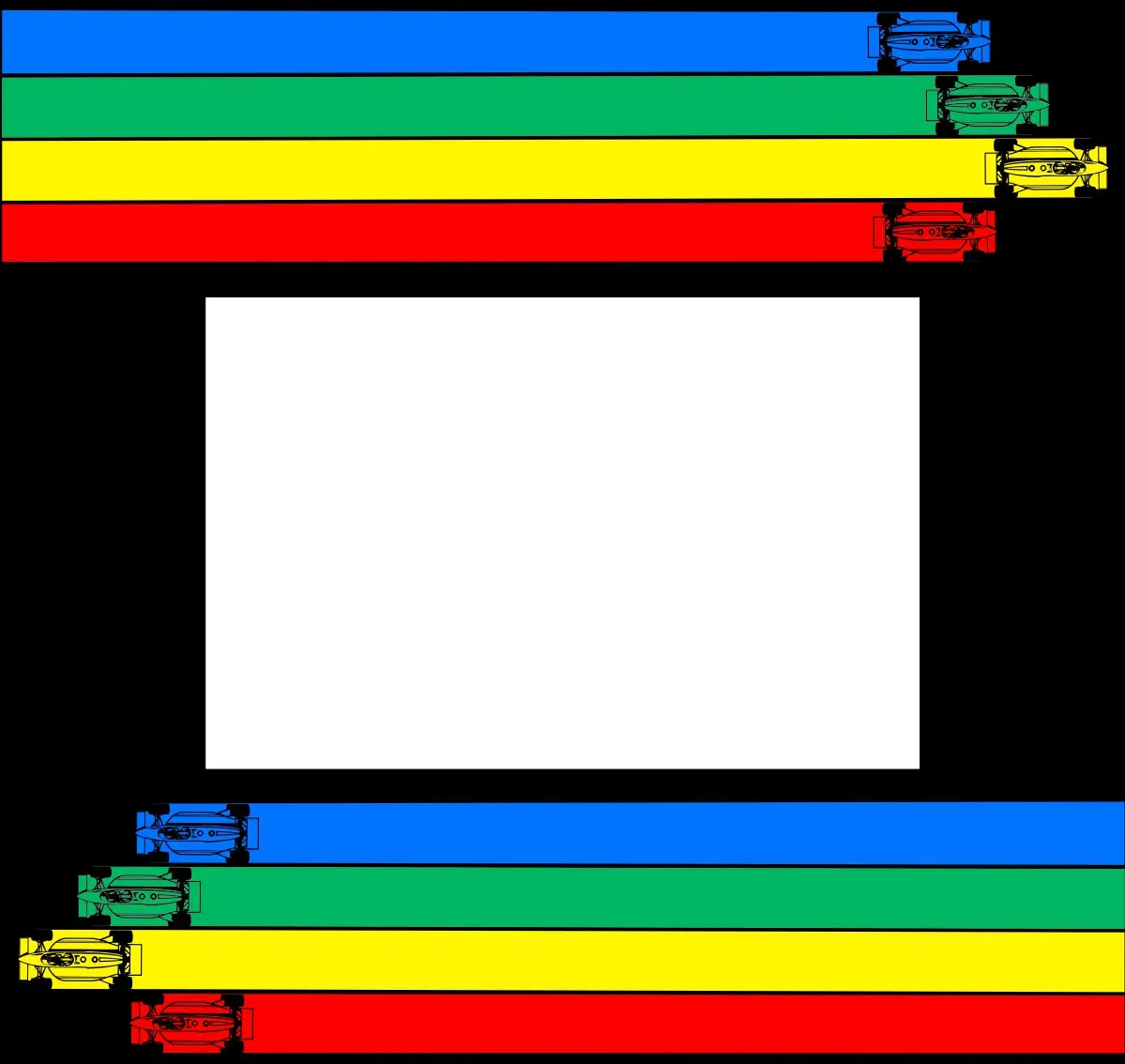 Championship Sprint Custom Arcade Bezel 1