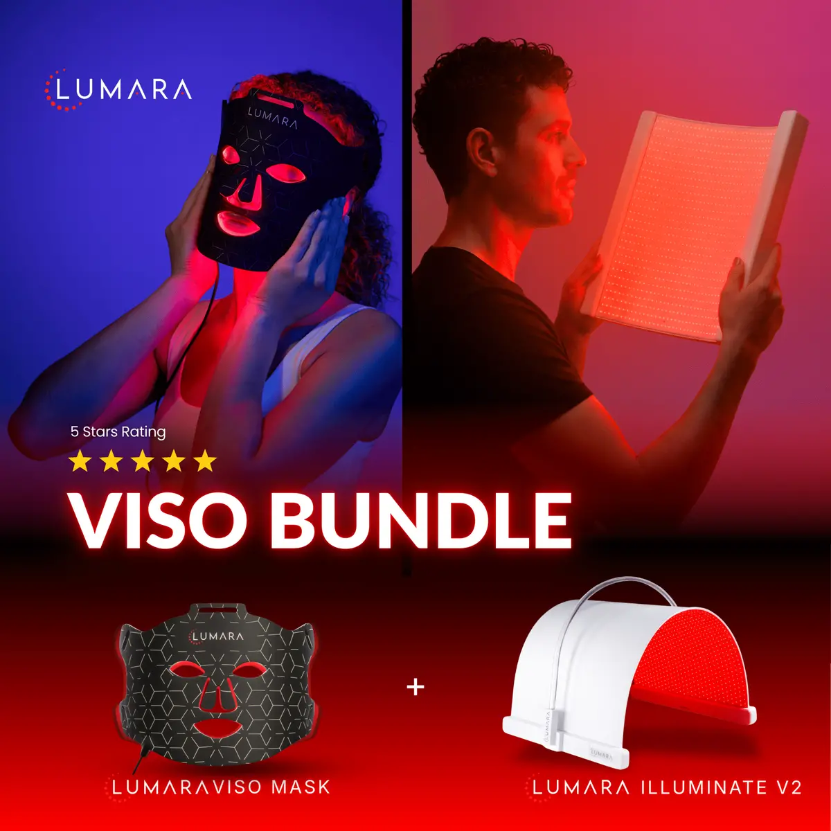 Viso Fda-Certified Red Light Therapy Mask - 470 Micro-Leds For Anti-Aging 4