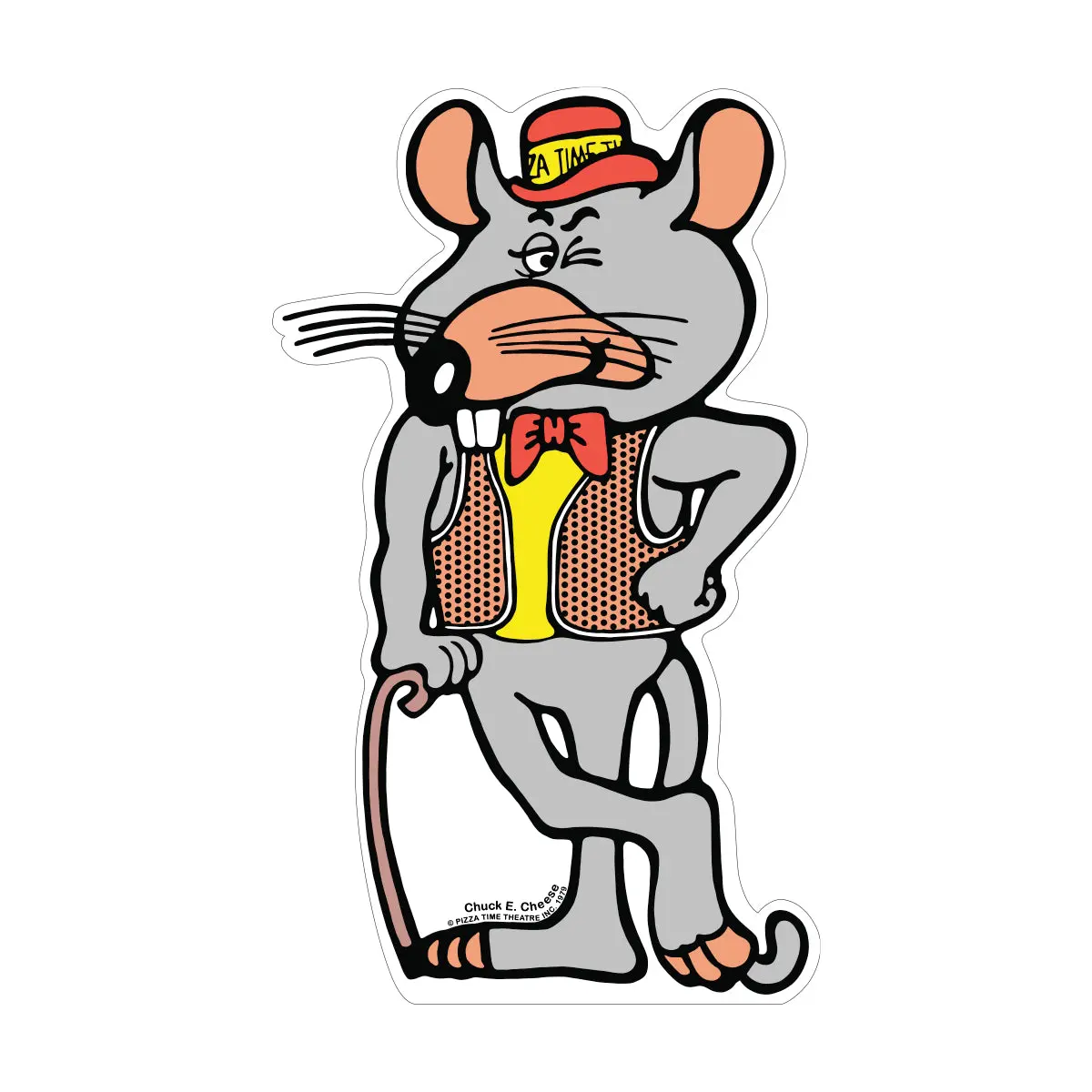 Chuck E Cheese Wall Graphic 1