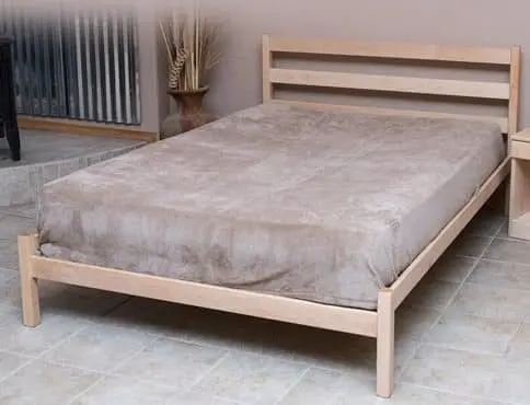 Clean Sleep Aspen Non-Toxic Bed Frame 1