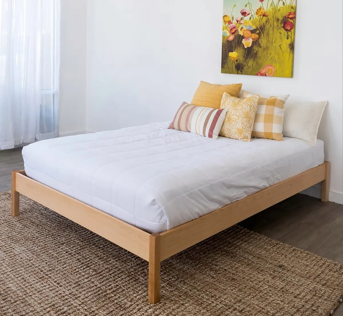 Clean Sleep Simple Non-Toxic Bed Frame 1