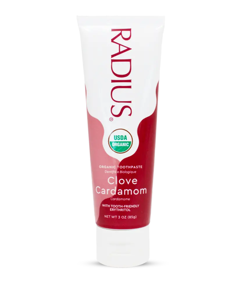 Radius Usda Organic Clove Cardamom Toothpaste 1