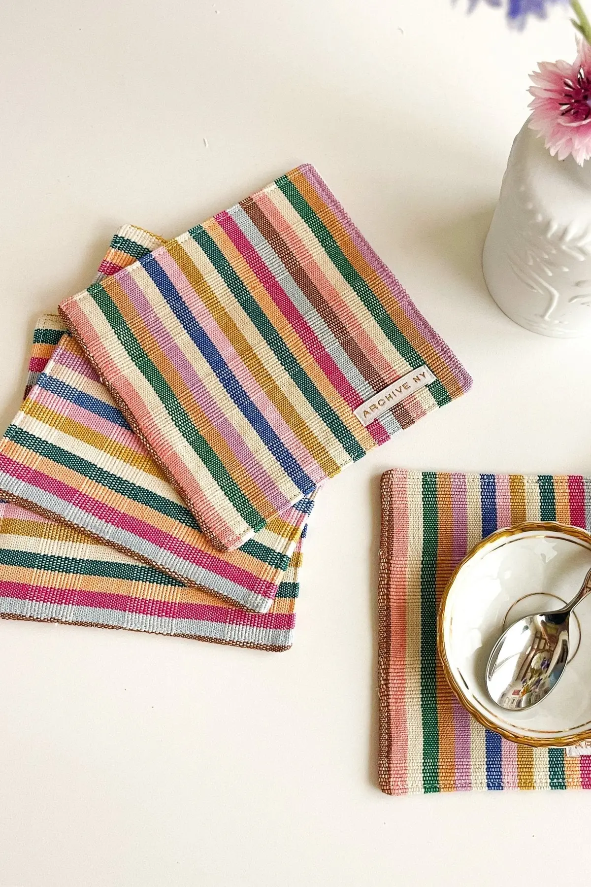 Archive New York Valentina Rainbow Coasters 1