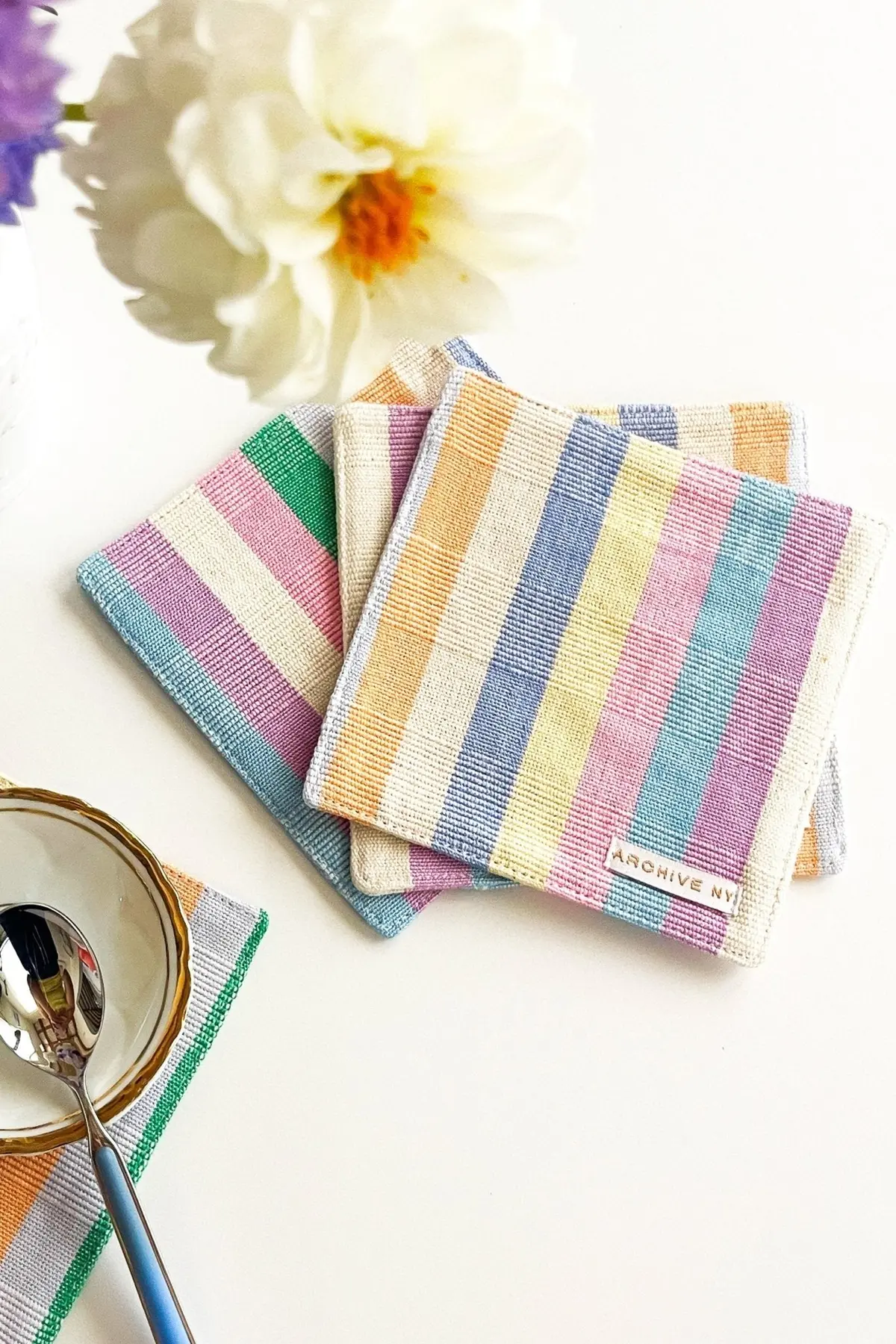 Archive New York Maxine Rainbow Coasters 1