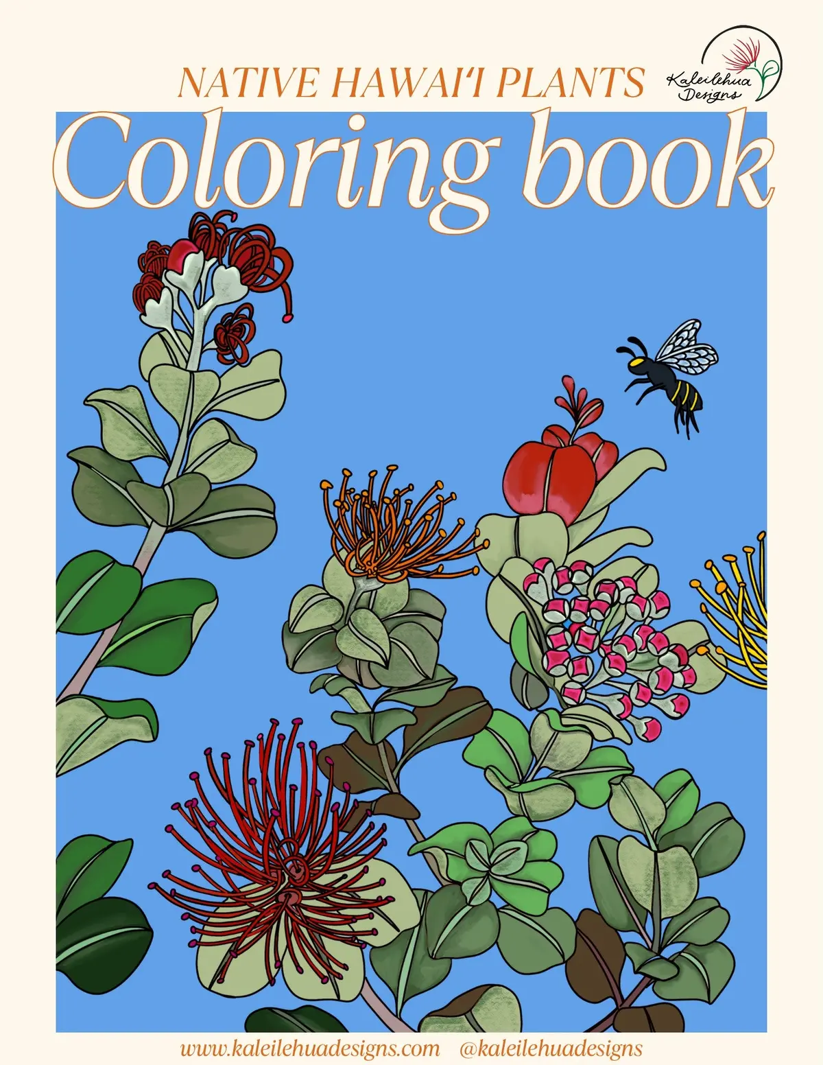 Native Hawaiʻi Plants Coloring Book 1