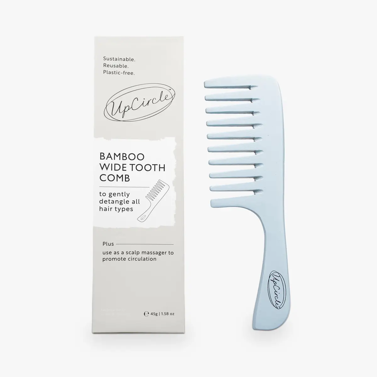 Upcircle Bamboo Wide Tooth Comb 1