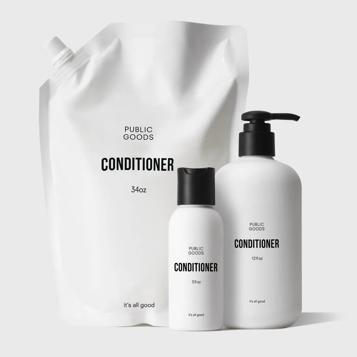 Public Goods Conditioner Travel & Home Set 1