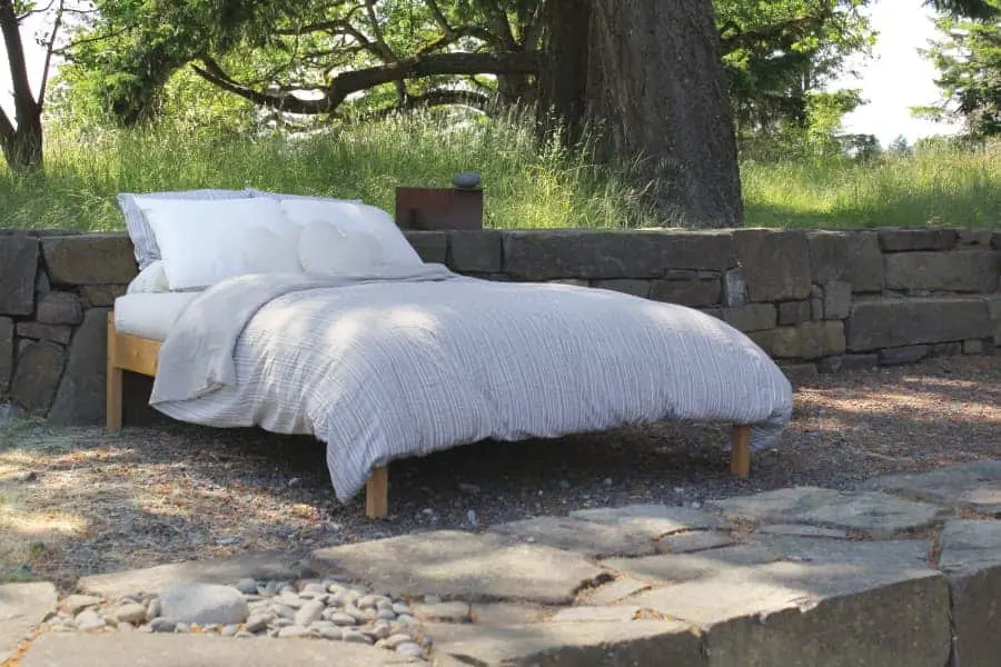 Soaring Heart Organic Cotton, Latex & Wool Futon 1