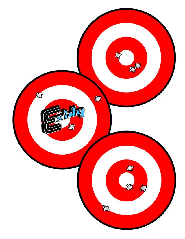 Crackshot Side Art Decals 1