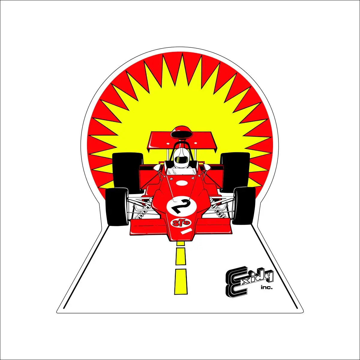 Crash Exidy Arcade Side Art 1
