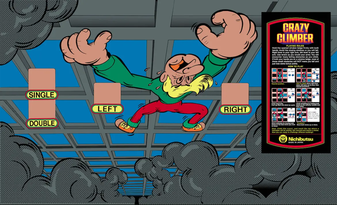 Crazy Climber Cpo - Control Panel Overlay 1