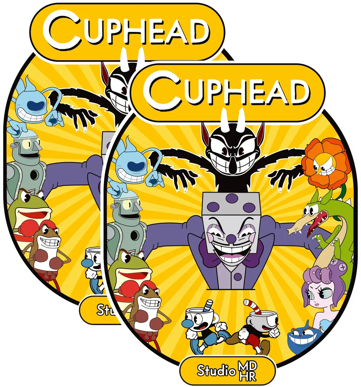 Custom Cuphead Nintendo Side Art 1