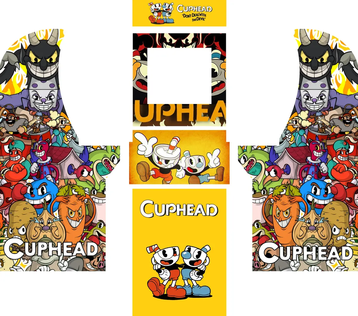 Arcade1up - Cuphead Art 1