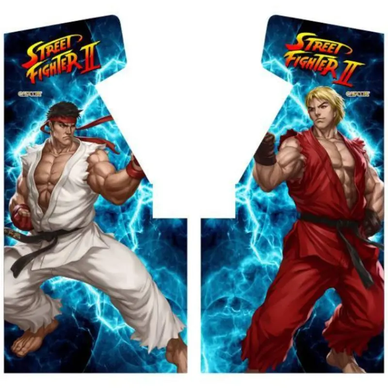 Street Fighter Ii Custom Side Art 1