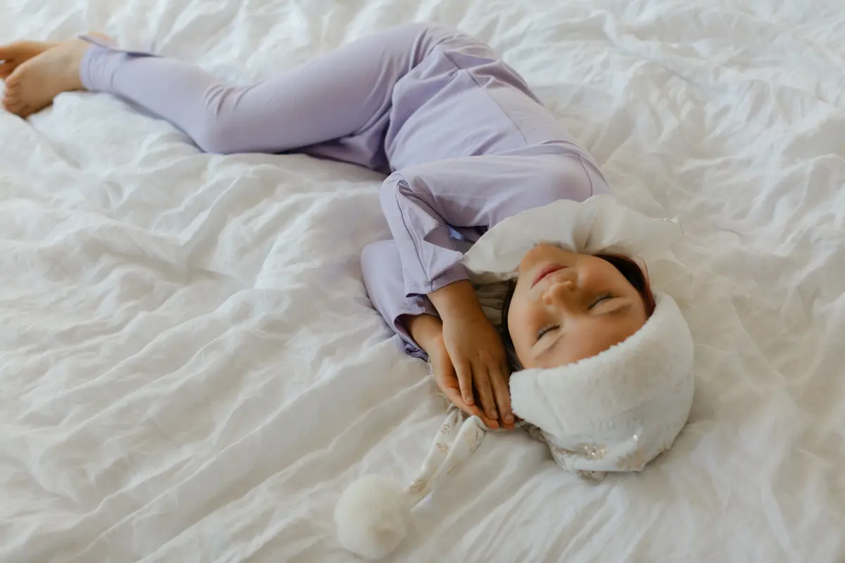 Band Of The Wild Pastel Purple Holiday Elf Pajama Costume 4